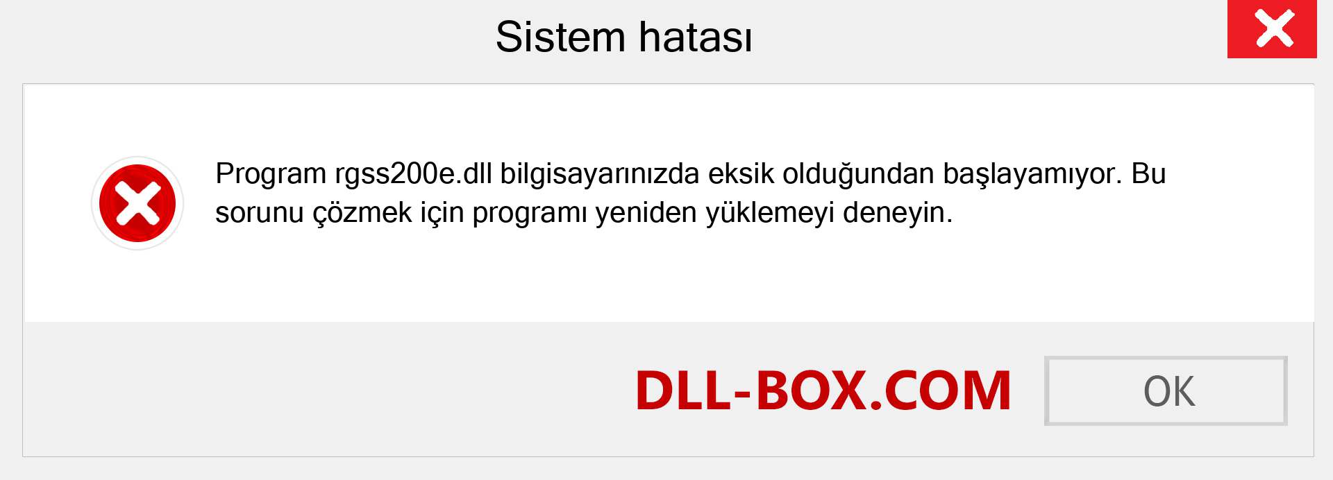 rgss200e.dll dosyası eksik mi? Windows 7, 8, 10 için İndirin - Windows'ta rgss200e dll Eksik Hatasını Düzeltin, fotoğraflar, resimler